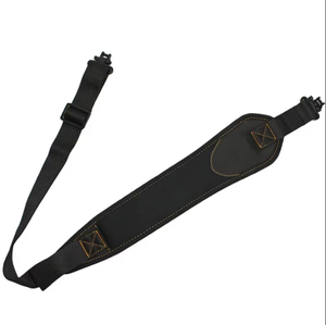 BLACK Hunting Sling with Swivels Durable Neoprene Sling for Outdoor Hunting